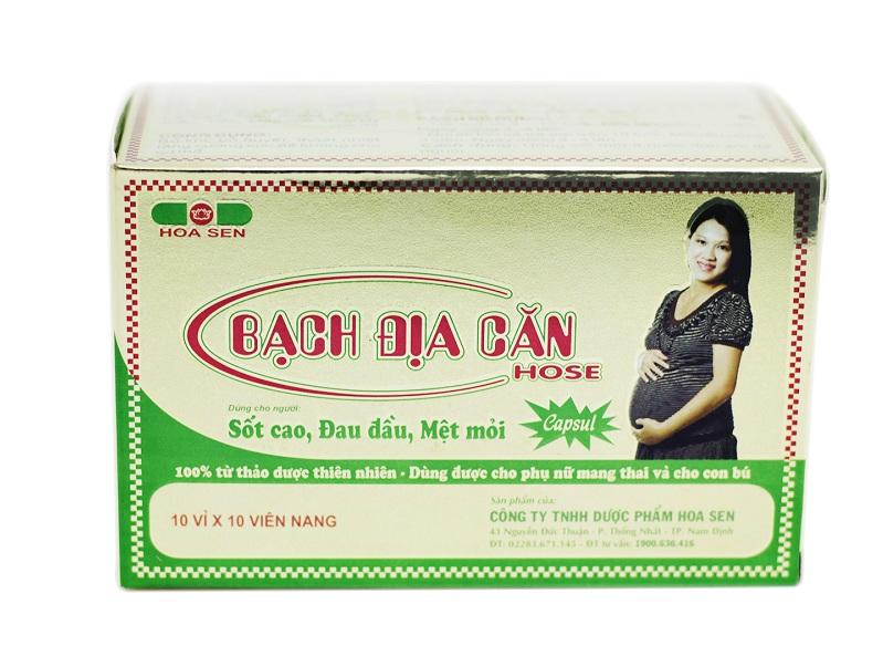 Viên uống Bạch Địa Căn