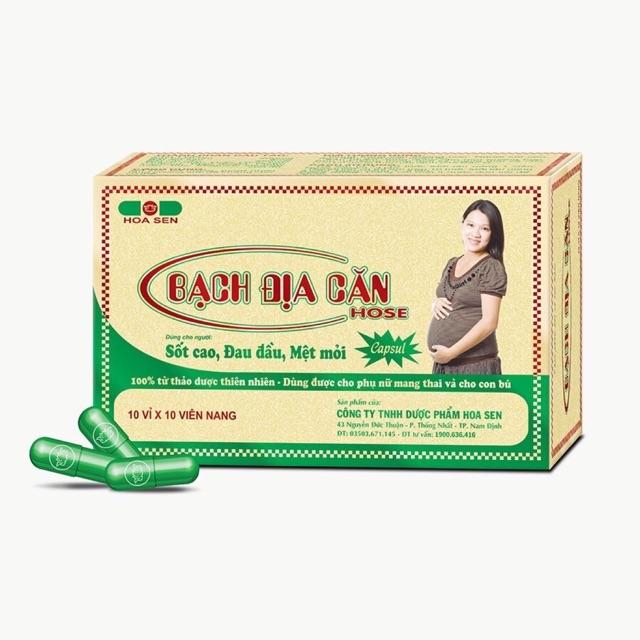 Viên uống Bạch Địa Căn