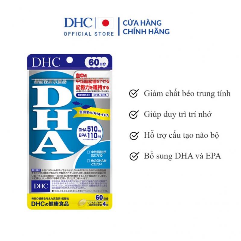 Viên uống bổ não DHC Nhật Bản bổ sung DHA