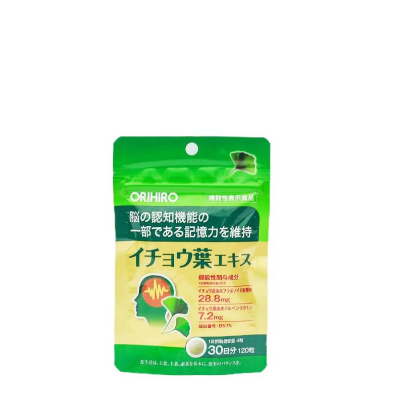 Viên uống bổ não Orihiro Ginkgo Biloba