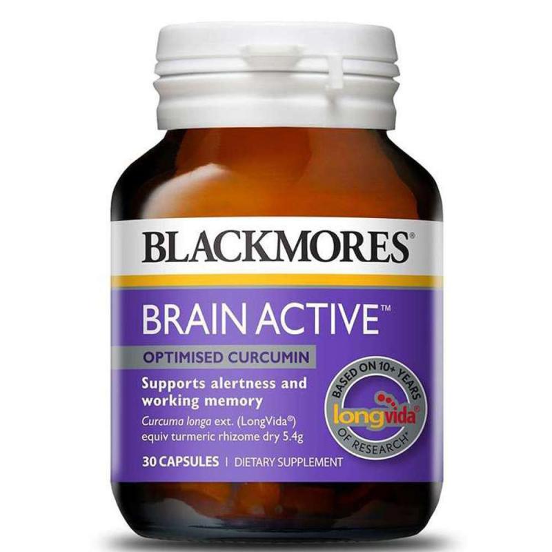 Viên uống bổ não tăng cường trí nhớ Blackmores Brain Active