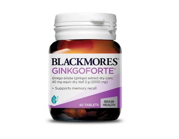 Viên uống bổ não, tăng cường trí nhớ Ginkgoforte Blackmores