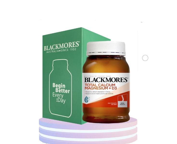 Viên uống bổ sung Canxi & Magiê + D3 Blackmores