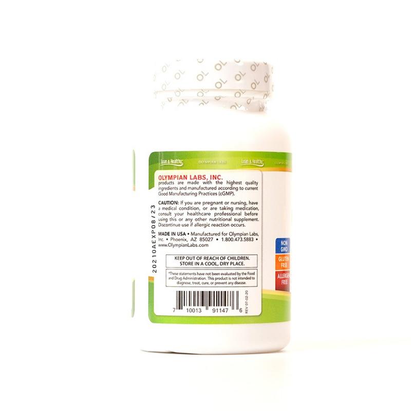 Viên ﻿uống bổ sung canxi hữu cơ Olympian Labs Green Calcium