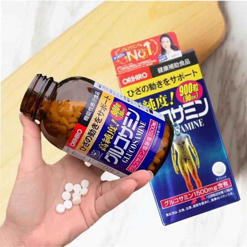 Viên uống bổ sung Glucosamine Orihiro Nhật Bản