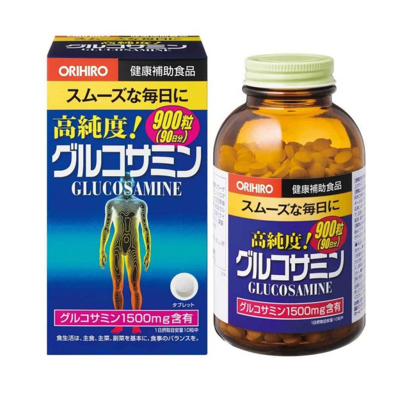 Viên uống bổ sung Glucosamine Orihiro Nhật Bản giảm đau xương khớp