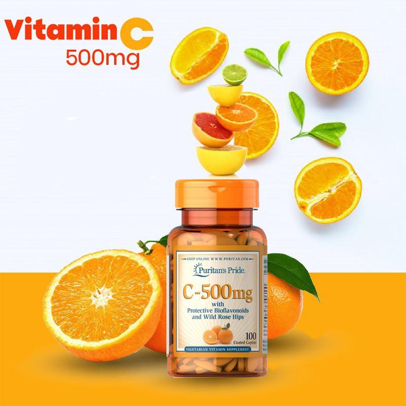 Viên uống bổ sung vitamin C của Puritan's Pride