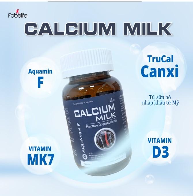 Viên uống Calcium Milk Fobe
