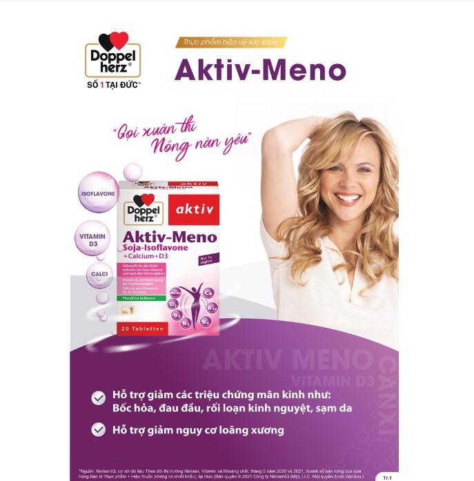 Viên uống cân bằng nội tiết tố nữ Doppelherz Aktiv-Meno