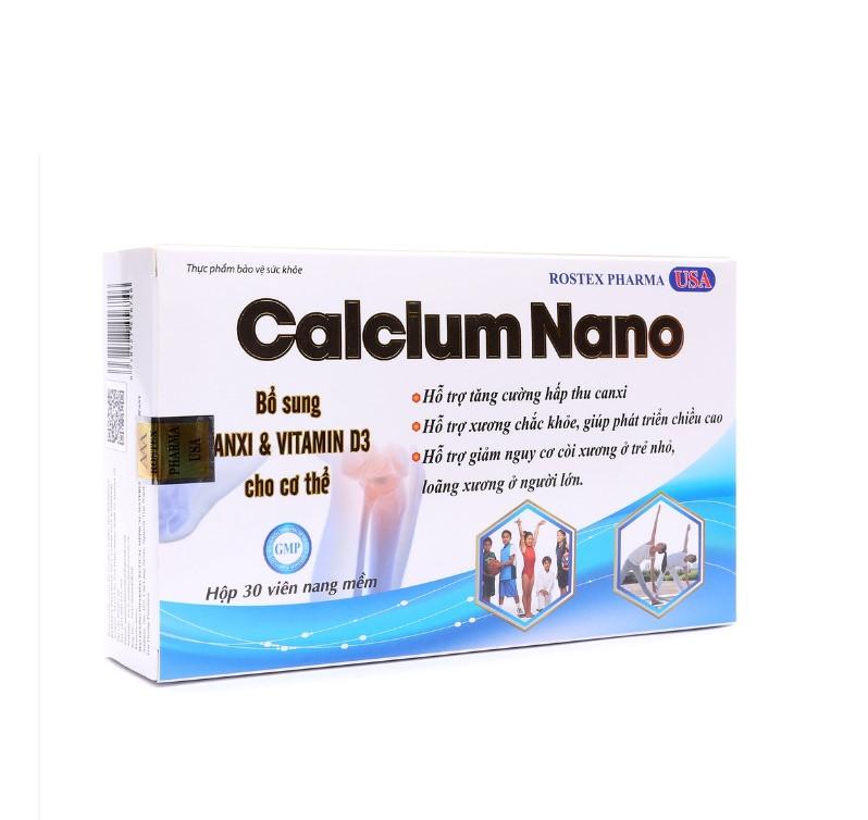 Viên uống Canxi Calcium Nano