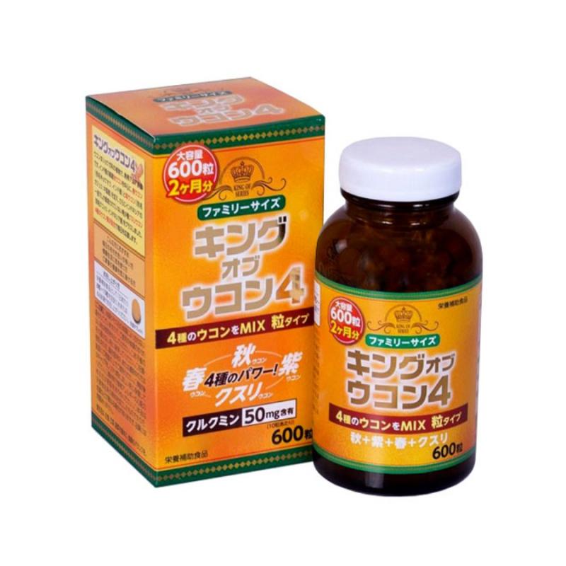 Viên Uống Chiết Xuất Nghệ Wellness Life Science King Ukon 4
