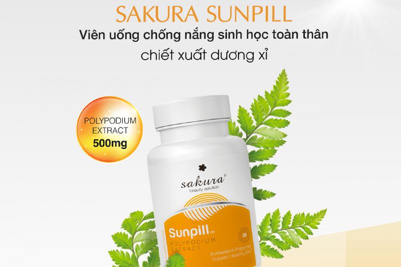 SunPill chống nắng từ bên trong