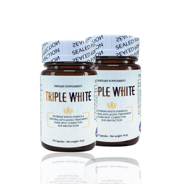 Viên uống chống nắng, trắng da Triple White