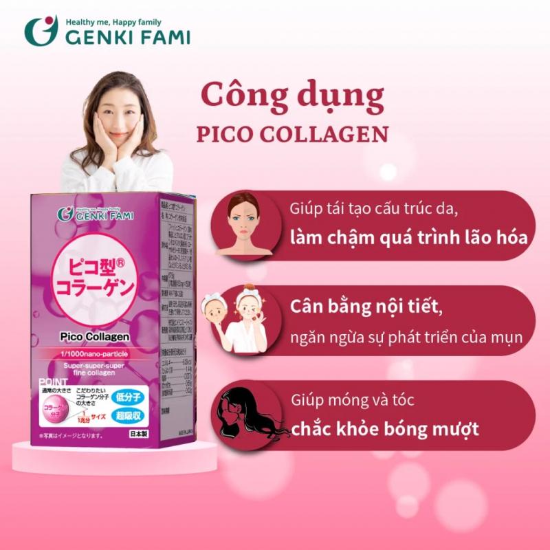 Viên uống Collagen Genki Fami