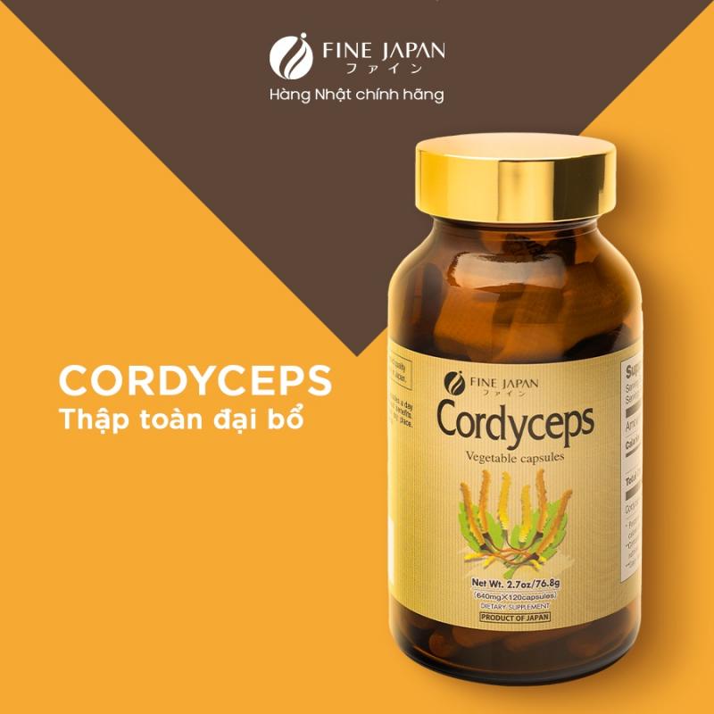 Viên uống đông trùng hạ thảo Cordyceps Fine Japan