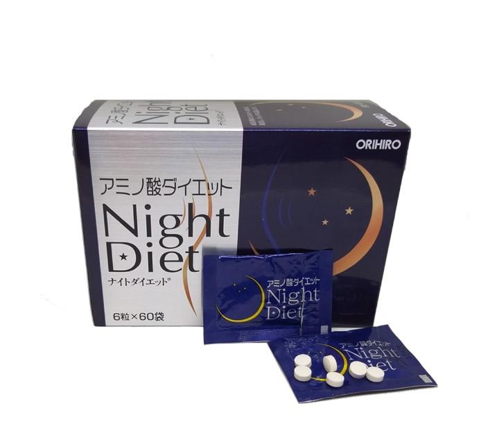 Viên uống giảm cân Night Diet Orihiro Nhật Bản