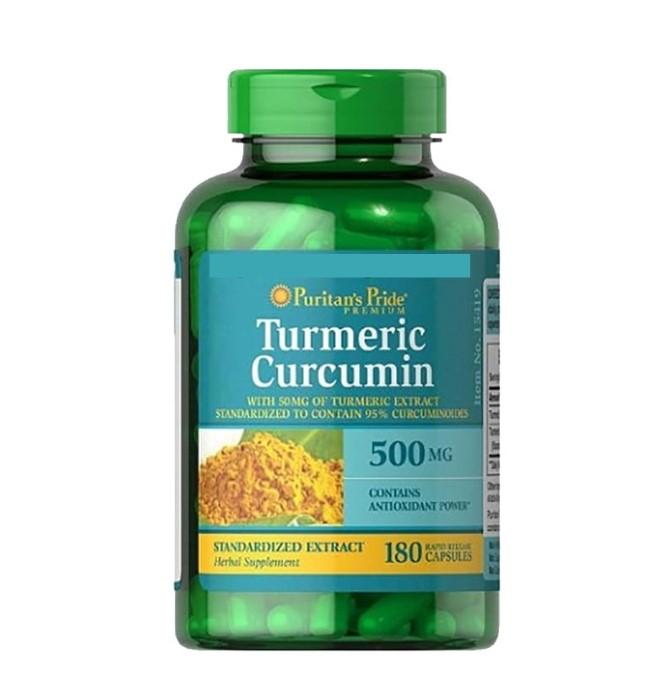 Viên uống hỗ trợ dạ dày tinh chất nghệ vàng Puritan's Pride Turmeric Curcumin