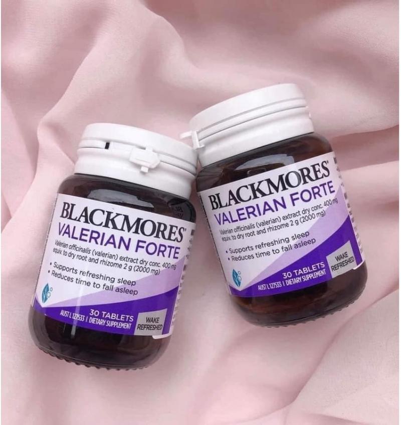 Viên uống hỗ trợ giấc ngủ Blackmores Valerian Forte 2000mg