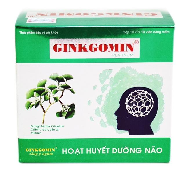 Viên Uống Hoạt Huyết Dưỡng Não Ginkgomin