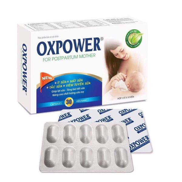 Viên uống lợi sữa Oxpower