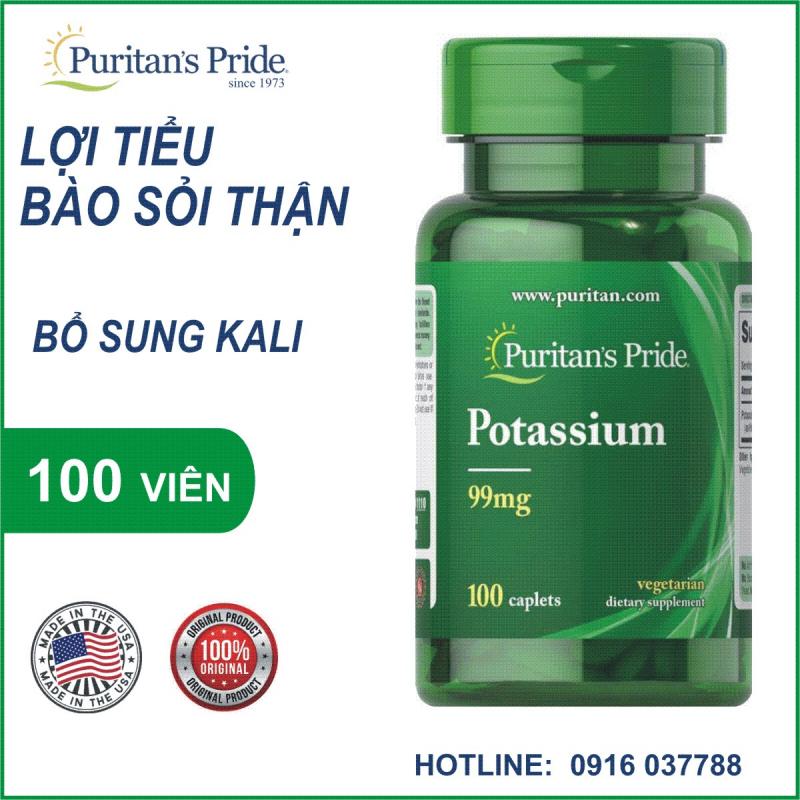 Puritan's Pride Potassium 99mg