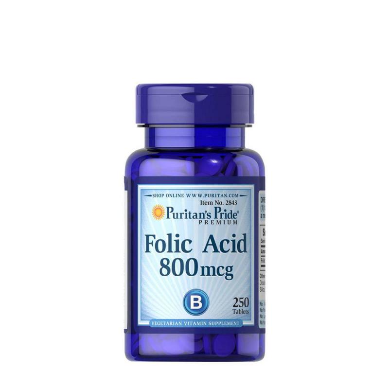 Viên uống ngăn ngừa thiếu máu Folic Acid Puritan's Pride