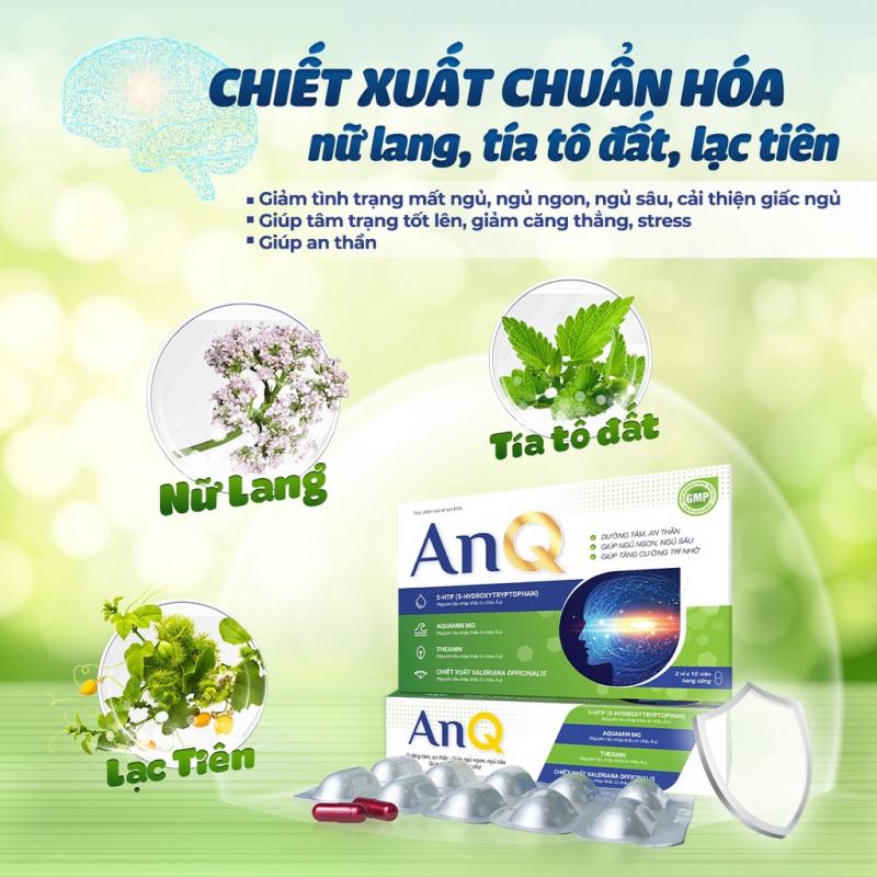 Viên uống ngủ ngon AnQ