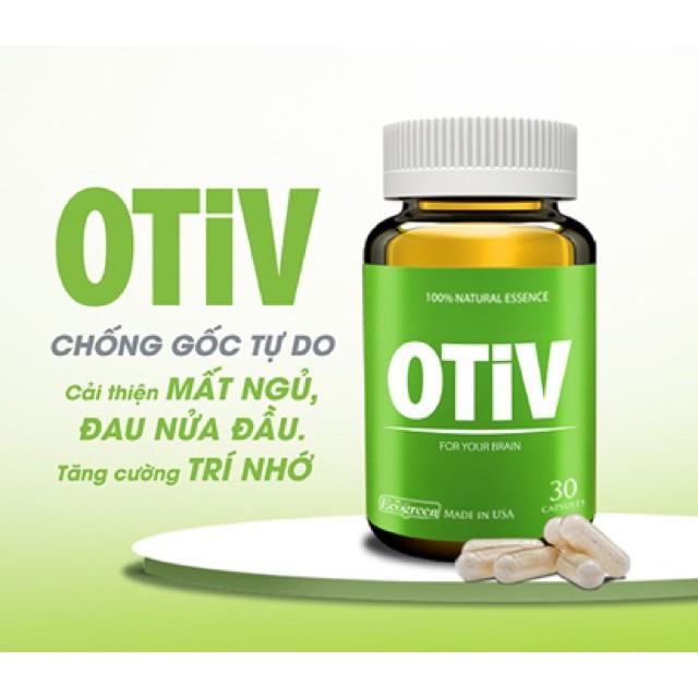 Viên uống OTIV bổ não (30 viên)