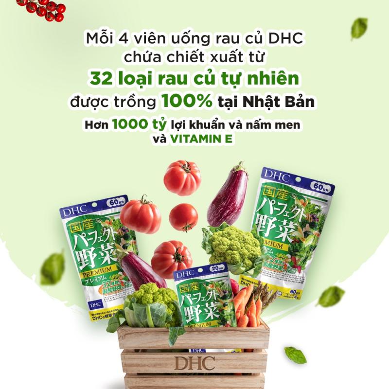 Viên uống rau củ DHC