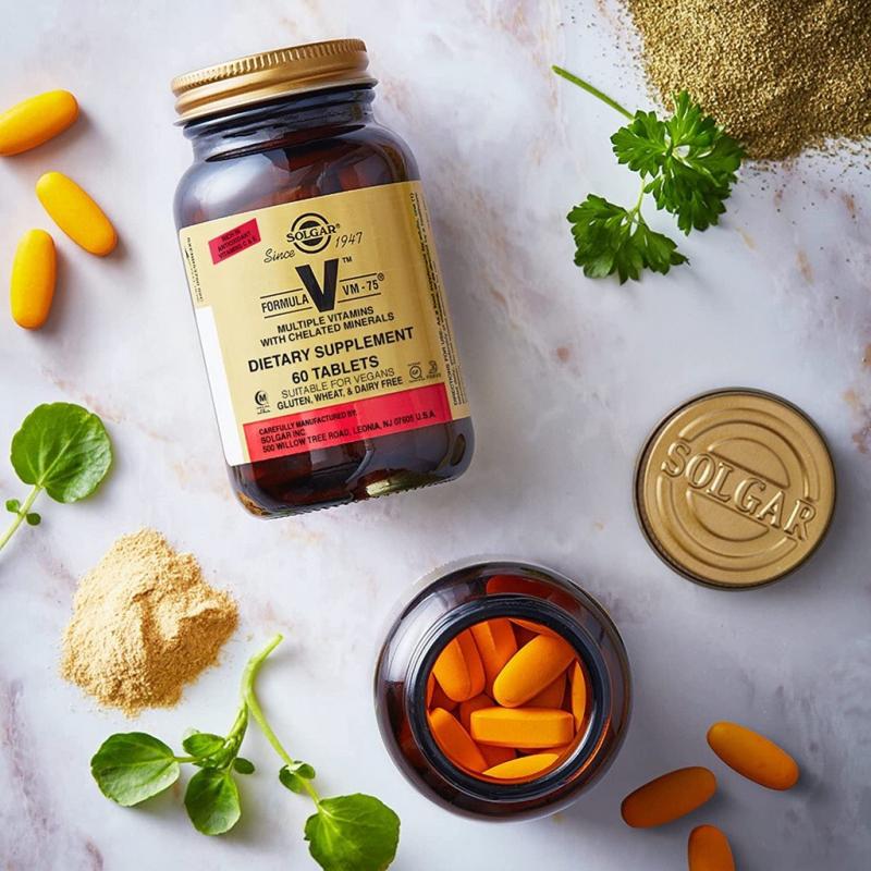 Viên uống Solgar Formula VM-75 chống oxy hoá, bổ sung vitamin và khoáng chất