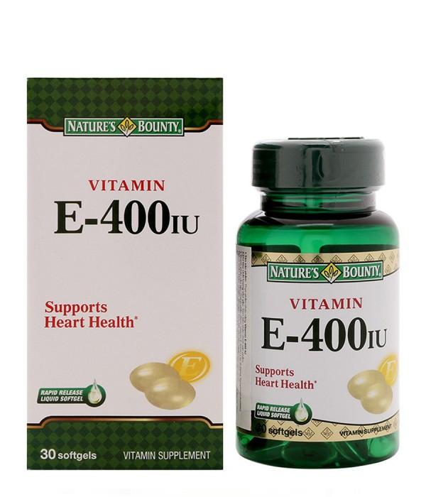 Viên uống Nature Bounty Vitamin E 400 IU