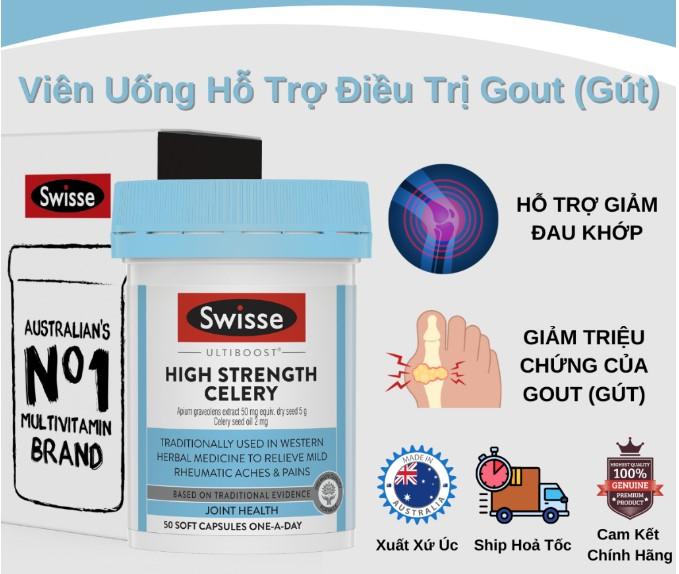 Viên uống Swisse Ultiboost High Strength Celery