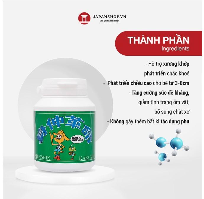 Viên uống tăng chiều cao Shinshin Kakumei