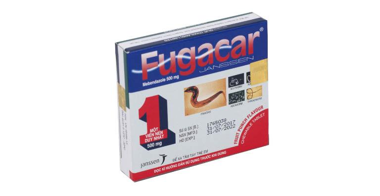 Viên uống tẩy giun Fugacar