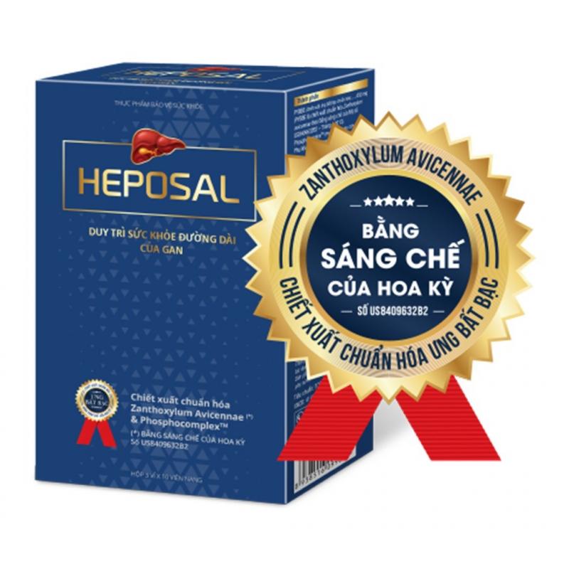 Viên uống thanh nhiệt, giải độc gan Heposal
