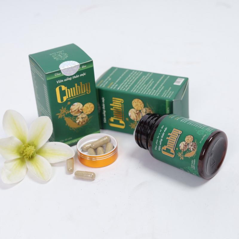 Viên uống thảo mộc tăng cân Chubby - Đông Y Lan Chi