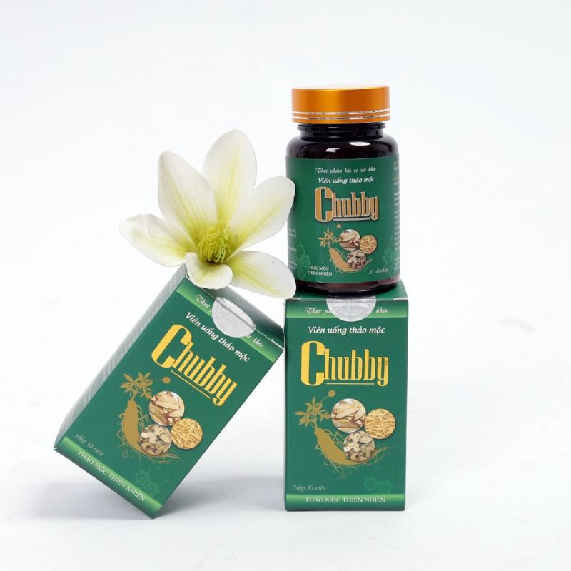 Viên uống thảo mộc tăng cân Chubby - Đông Y Lan Chi