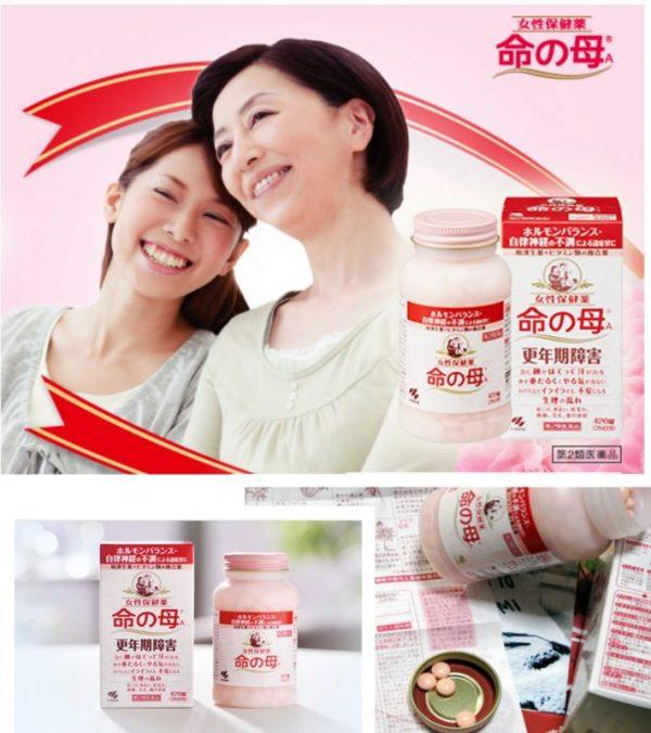 Viên uống tiền mãn kinh Kobayashi