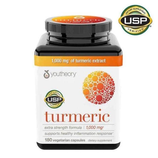 Viên Uống Tinh Chất Nghệ Turmeric Youtheory 1000mg