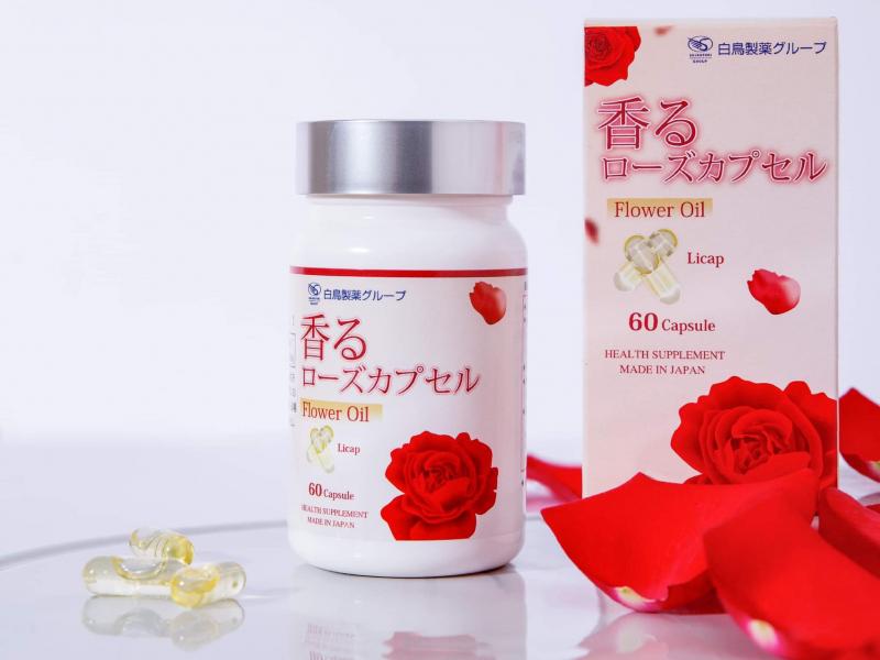 Viên uống thơm cơ thể Flower Oil