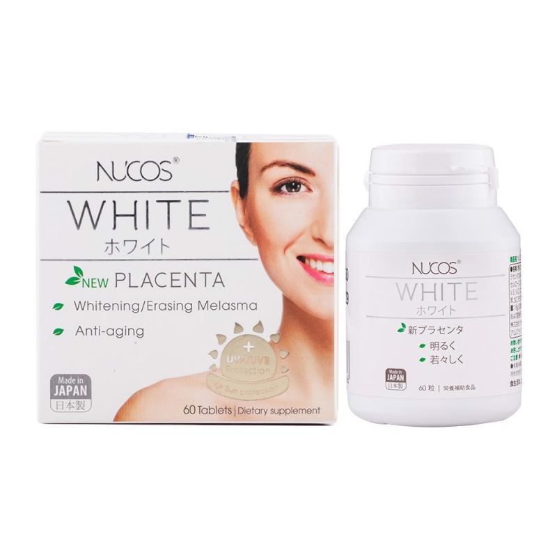 Viên uống trắng da giảm thâm nám chống nắng Nucos White