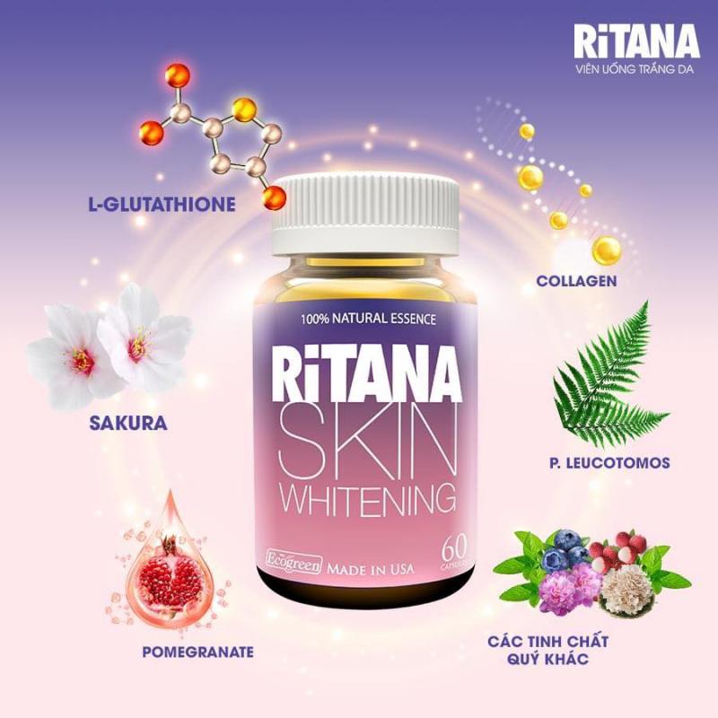 Viên uống trắng da Ritana