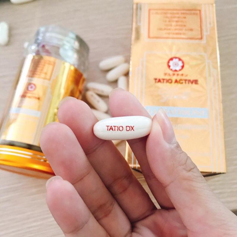 Viên uống trắng da Tatiomax ﻿Tatio Active