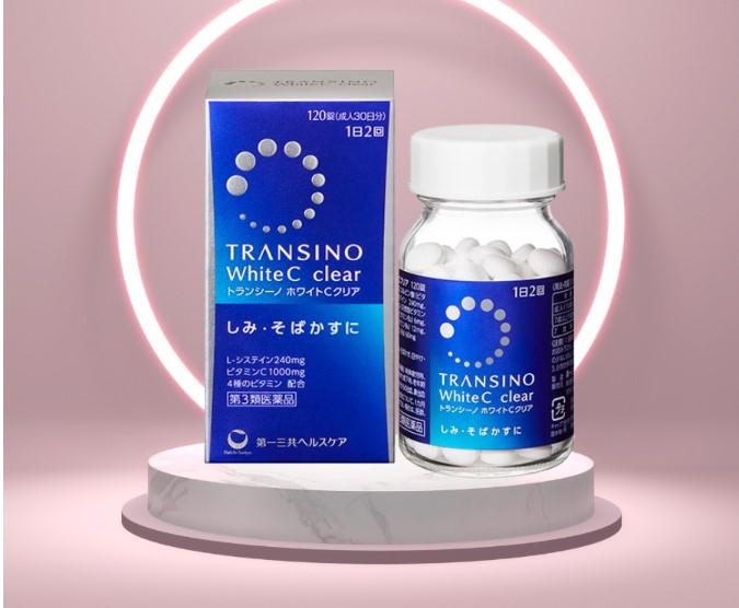 Viên uống trắng da Transino White C Clear