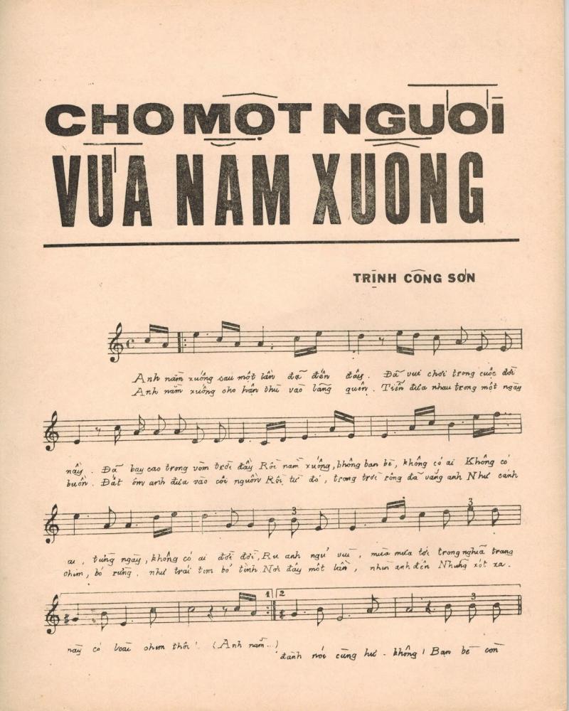 VIẾT CHO NGƯỜI NẰM XUỐNG