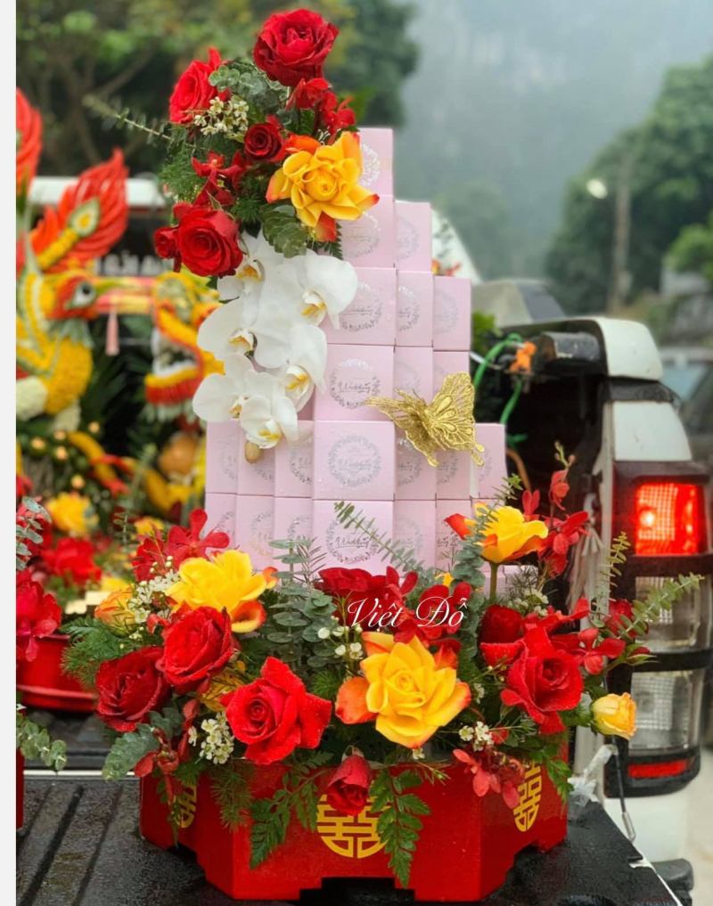 Việt Đỗ - Mâm lễ cưới hỏi