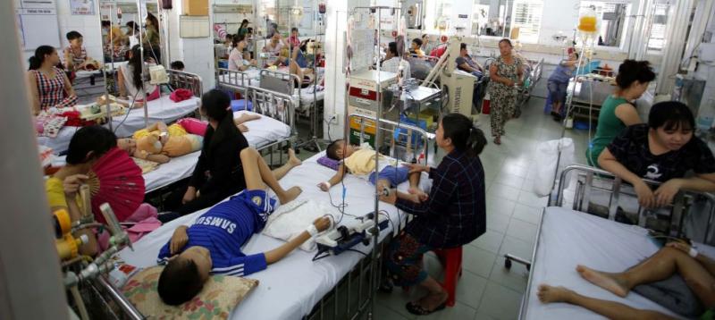 Dịch bệnh sốt xuất huyết là một trong những hậu quả do biến đổi khí hậu gây ra