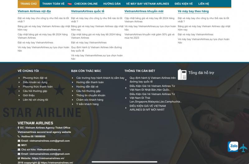 Vietnamairlines.com