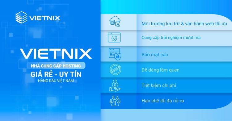 Vietnix - Nhà cung cấp hosting tốt nhất Việt Nam hiện nay