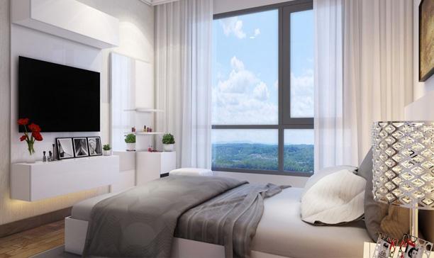 Phòng ngủ của căn hộ Vinhomes Bắc Ninh